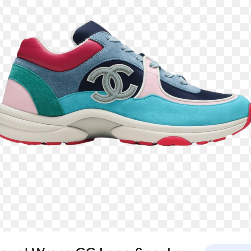 Chanel Wmns CC Logo Sneaker ‘White Black’